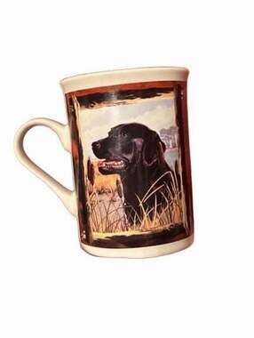 Designpac Inc. Black Lab Mug Outdoor Dog Coffee Cup